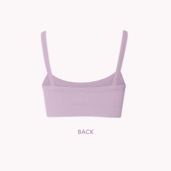 Women's Ribbed Bralette - Picture 3 of 6